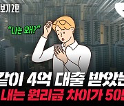 "난 왜 50만원 더 나가지"…똑같이 4억 빌렸는데 원리금 다른 이유[부릿지]