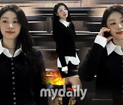 '고우림❤️' 김연아, 성수동에 퀸이 떴다 '러블리 매력'