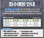 목포 해안 저지대, 18∼20일 조위상승 침수 위험