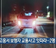 순천·고흥서 보행자 교통사고 잇따라…2명 숨져