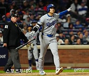 '오타니 쐐기 3점포' 다저스, 메츠에 8-0 완승…NLCS 2승 1패