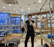 '박준형♥' 김지혜 "45kg와 46kg는 몸매 달라"...'완벽한 몸매' 유지에 열정 폭발