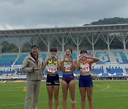 전남 학생선수단 "한국 육상의 미래 밝힌다"