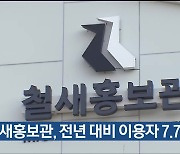 철새홍보관, 전년 대비 이용자 7.7% 증가