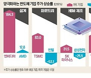 TSMC 시총, 삼성전자의 3배…엇갈린 반도체