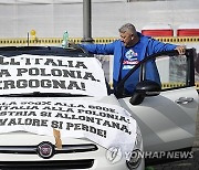 Italy Automotive Stellantis Strike