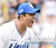 타점왕 잡은 154㎞ '멱살 투수', '예비 MVP'에 선전포고 "삼진 잡겠다."[잠실 인터뷰]