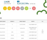 로또 1142회 당첨번호 1등 31억···'1등 9명 중 자동 8명'