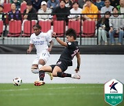 프로축구 K리그2 수원, 부천 원정서 1-1 무승부 기록