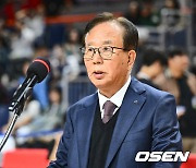 이수광 KBL 총재, 2024-2025 KCC 프로농구를 시작합니다. [사진]