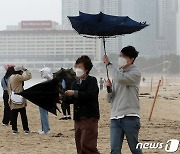 부산과 경남 거제·통영·남해 강풍주의보 해제