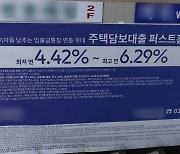 금리 인하에도 은행 주택담보대출 금리 상승