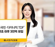 KB자산운용, ‘온국민·다이나믹 TDF’ 연초 이후 3000억원 유입