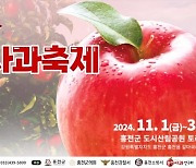 홍천군, 재배지 북상 '사과 축제' 11월 1일 개최