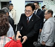 우의장, 파주 접경지 찾아 "北, 오물풍선·대남확성기 중단하라"