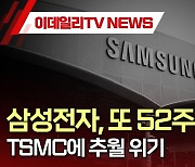 삼성전자, 또 52주 신저가...TSMC에 추월 위기