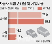 지난달 車보험 손해율 87% 올 들어 ‘최고’...보험료 인하 난항