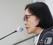 [국감]답변하는 안진 광주자치경찰위원장