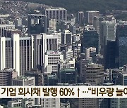 9월 기업 회사채 발행 60%↑…“비우량 늘어”