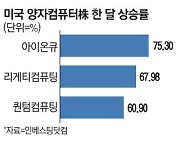 美선 달아오르는데 … 韓 양자컴株는 덜컹