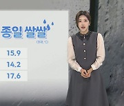 [날씨] 내일 비 그친 뒤 기온 '뚝'…전국 강풍 주의