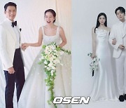 미공개 웨딩화보 대방출!..손예진♥현빈x고우림♥김연아's 결혼을 자축하는 방법 (Oh!쎈 이슈) [종합]