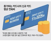 불황에 가맹수수료 급감…카드론만 커졌다