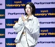 트리플에스 VV 정혜린, '리더의 분위기' [사진]