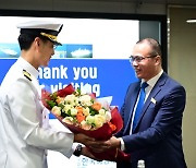 한국해양대 실습선 하이퐁 입항, 베트남 해양대와 교류행사 성료