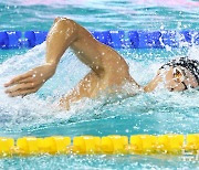 김우민, 경영 월드컵 자유형 400m 결승 5위…판잔러 1위 기록