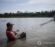 APTOPIX Climate Colombia Amazon Drought