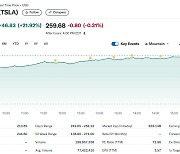 테슬라 21.92%-니콜라 6.30%, 전기차 일제 랠리(종합3)