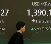 환율 세 달 만에 1390원 터치... 최상목 "원화 움직임 빠르다는 우려 인지"