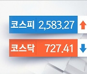 오늘의 증시