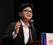 한동훈, 이상득 전 부의장 조문…MB "정권 재창출이 중요"