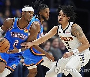 [NBA] 'SGA-홈그렌 53점 합작' OKC, 덴버 상대 압도적인 경기력으로 완승