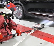 Hyundai Glovis introduces EV fire suppression device on car carrier ships