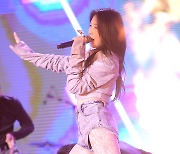 [TD포토] 이채연 '불타오르네!'