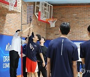 KBL 신인선수 드래프트 컴바인 참석한 고교선수들