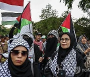 INDONESIA PROTEST ISRAEL GAZA CONFLICT