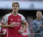 Arsenal-Odegaard Soccer