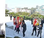 중국의 한국전쟁 참전 74주년…최고인민회의·내각 명의 화환 진정