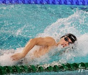 황선우, 올해 레이스 마감…경영 월드컵 자유형 200m 4위