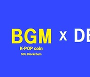 BGM K-POP 코인, 덱스툴거래소에 상장 ‘눈길’