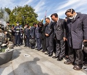 박정희 45주기 추도식…한동훈 오세훈 등 여권 인사들 참석