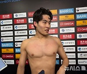 2024시즌 돌아본 황선우 "배운 게 많아…과정 짚어보며 내년 잘 준비해야"