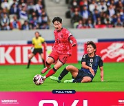 '신상우 감독 데뷔전' 여자 축구 대표팀, 일본과 친선전서 0-4 패