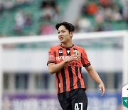 ‘양민혁 결승골’ 강원, 김천에 1-0 신승···선두 울산에 1점차 ‘맹추격’