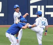 [포토] 김지찬 '짧아도 유연해