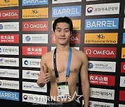 황선우 '판잔러 이겼다'→허리 통증 딛고 경영 월드컵 자유형 100m 2위... "韓팬들 응원 큰 힘" [인천 현장]